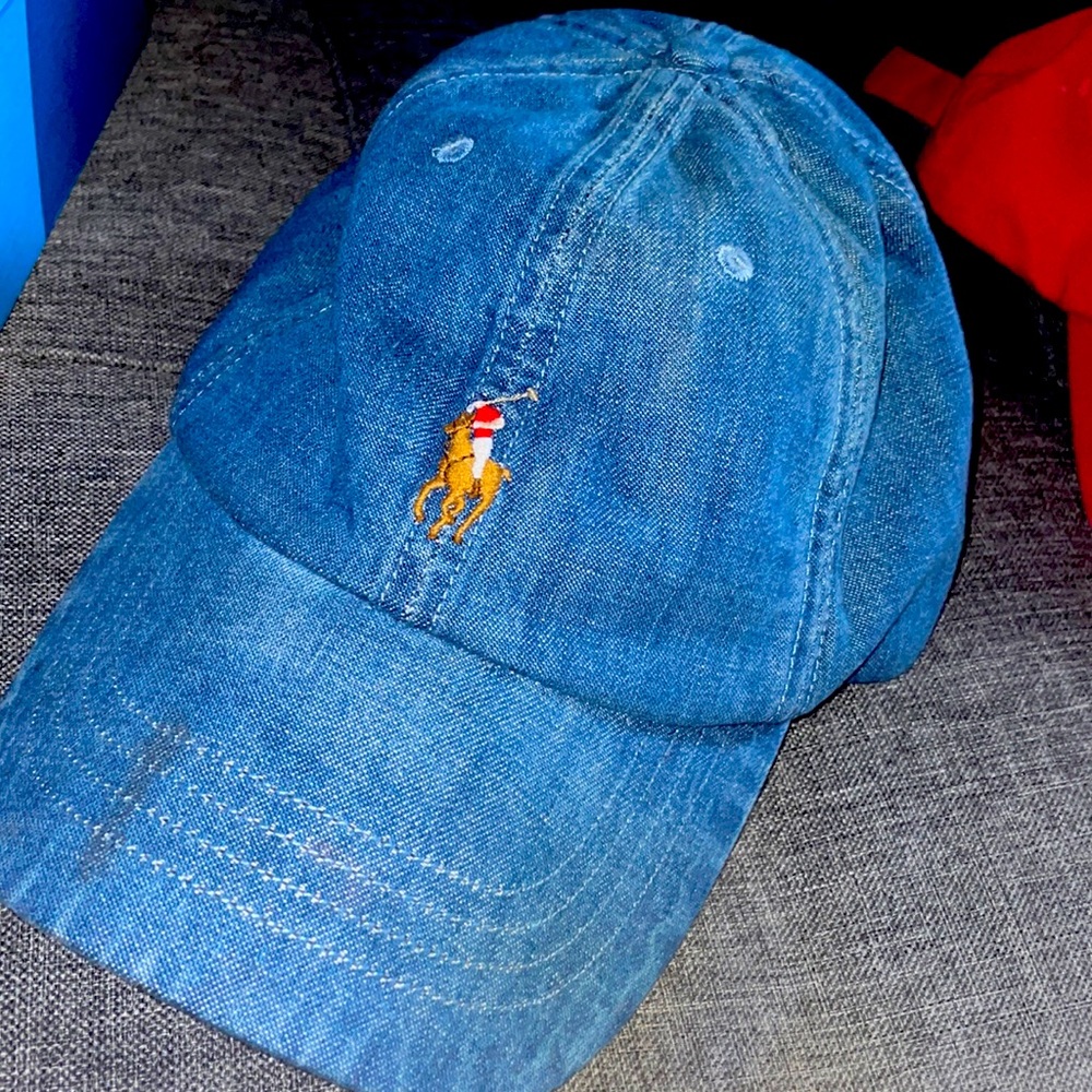 Denim polo hat Ralph Lauren hat